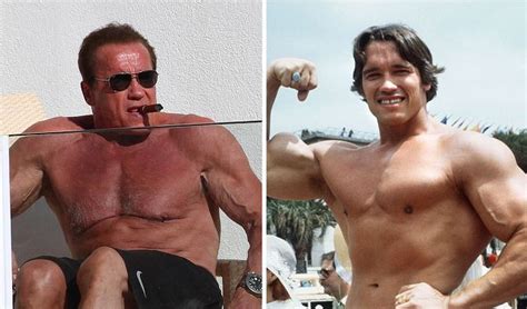 arnold schwarzenegger present body